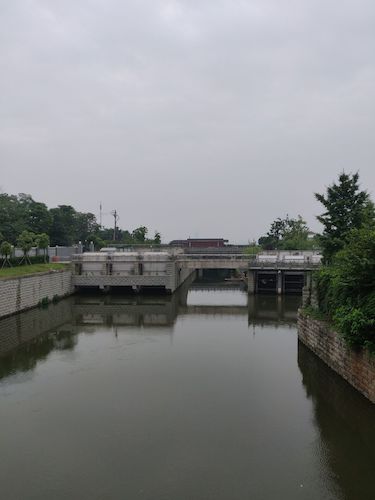 七月三日 老王论坛
 赴钱塘江水域水质检测小分队 取水3